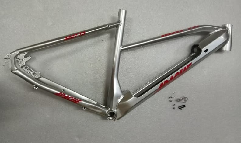 Rám elektrokolo Cross 28" Matta E3+E5 silver 2021, 18"