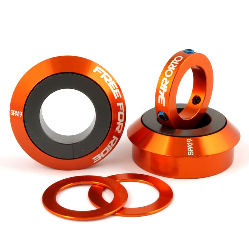 Středové složení BMX 34R ORTO BOTTOM BRACKET SPA 19 oranžové