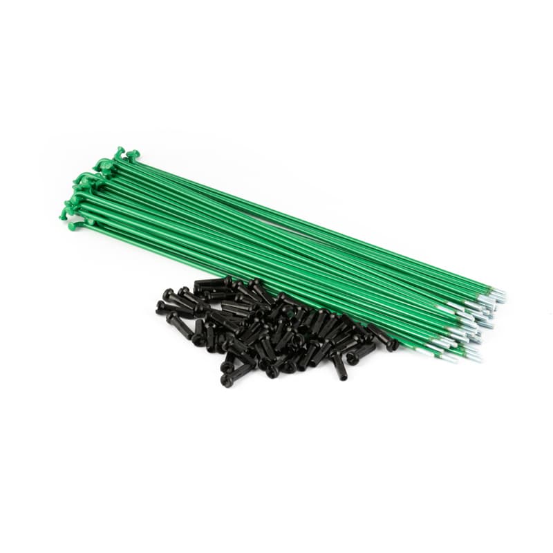 Drát 34R STEEL SPOKES 50 ks zelené, 186 mm