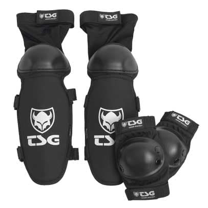 Chrániče TSG Junior bikeset černá, TXXS