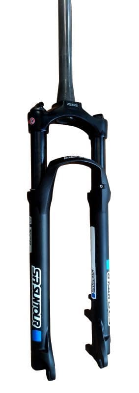 Vidlice odpr. 29" tapered Suntour XCR32 ATB RL, černá mat, 100mm