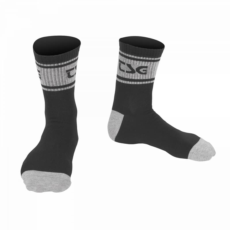 Ponožky TSG Logo černošedé, 39-42