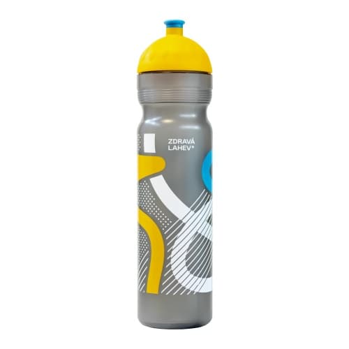 Láhev R+B 1,0 l  "Zdravá láhev" SPORT ELEMENT žlutá