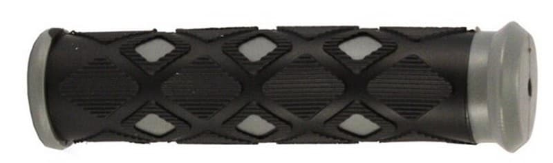 Gripy velo černo-šedé 130 mm