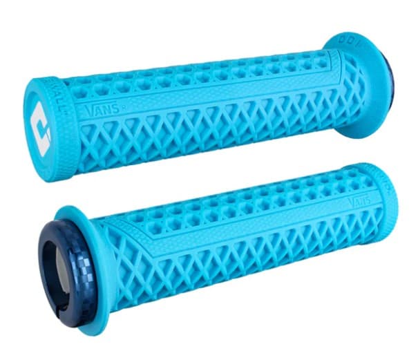 Gripy MTB ODI VANS V2.1 Lock-On MTB, closed end, 135, Light Blue