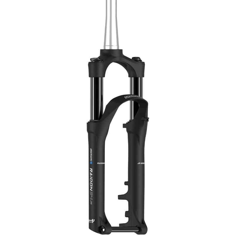 Vidlice odpr. 24" tapered SR RAIDON34 JR Boost EQ 2CR 15AH2, č. mat, 120mm, sloupek 163 mm