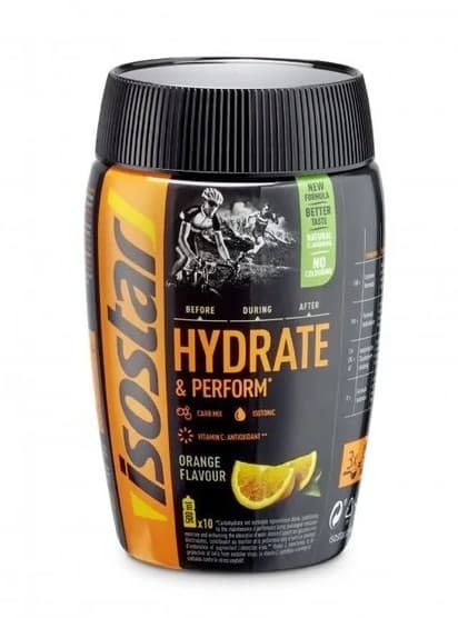 Isostar Hydrate & Perform 400g - pomeranč