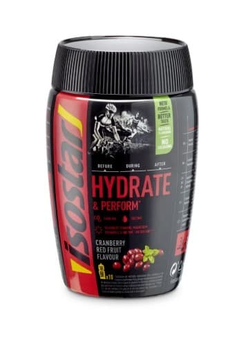 Isostar Hydrate & Perform 400g - brusinka