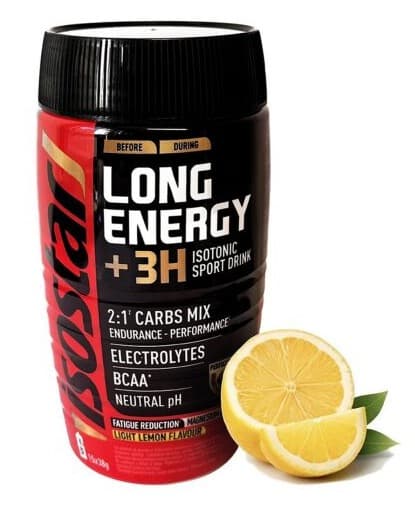 Isostar Long Energy+3H Isotonic Drink 570 g - citron