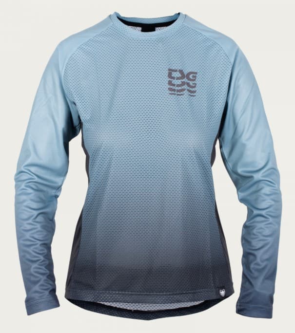 Dres dámský TSG Seen jersey dlouhý rukáv Steel blue fade, XS
