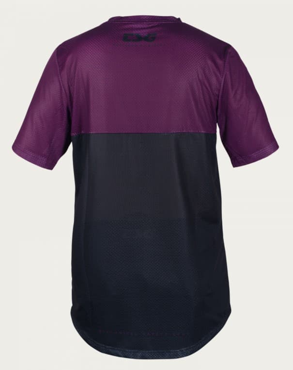 Dres TSG Grip Jersey krátký rukáv Black grape, S - náhled 2