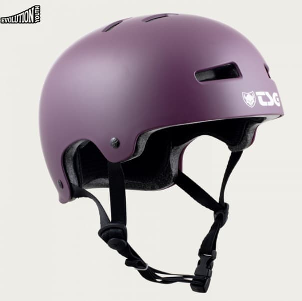 Přilba TSG Evolution Solid Color Satin Grape Royale, S/M