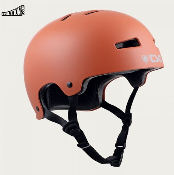 Přilba TSG Evolution Solid Color Satin Redwod, XXS/XS