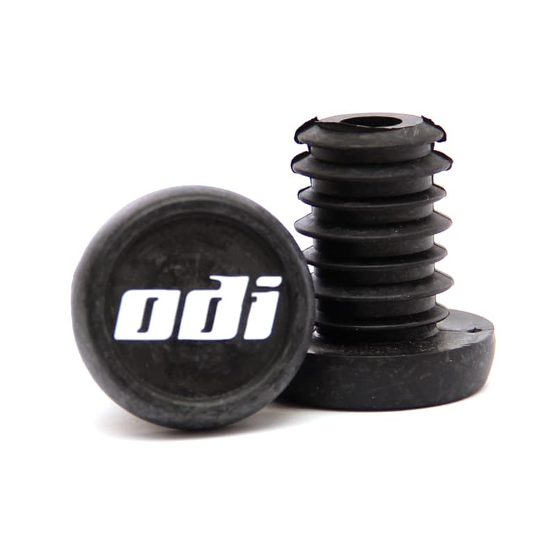 Koncovky řidítek ODI "Push-in" pack 20 ks Black, černé