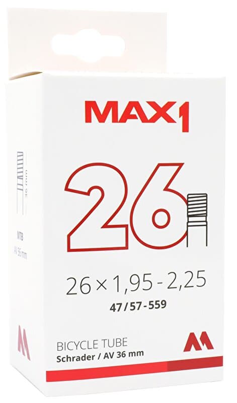 duše MAX1 26×1,95-2,125 (47/57-559) AV 36 mm