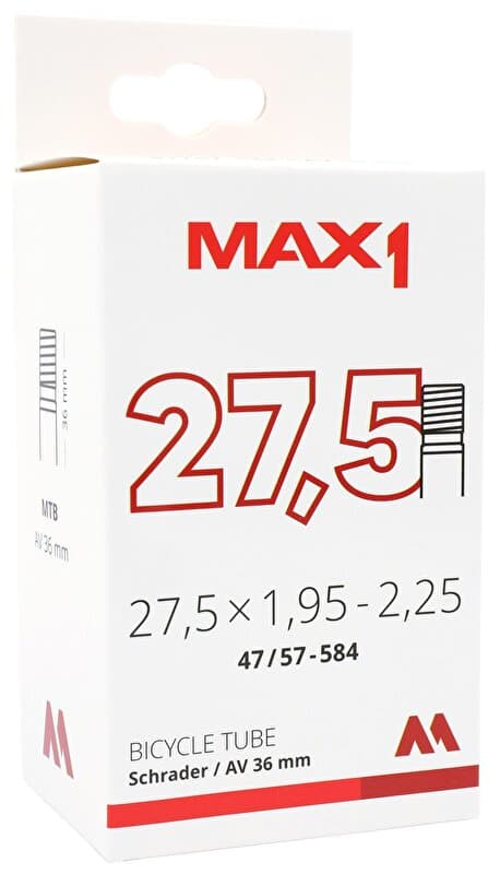 duše MAX1 27,5×1,95-2,25 (47/57-584) AV 36 mm