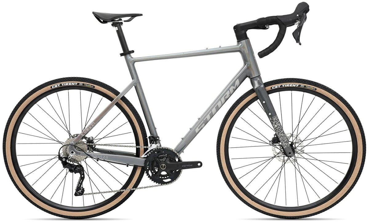 gravel STORM Focus 2.0 54 cm duhová